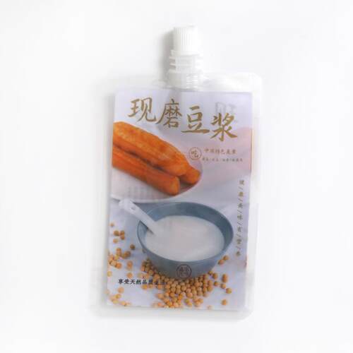 豆浆袋专一次性商用食品级耐高温自立吸袋嘴打包袋早餐子用包装袋