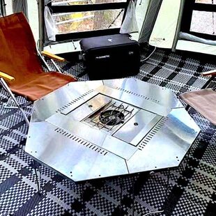 诧祭户外雪峰ST050围桌八角桌专用盖板中间一单元二单元支架配件