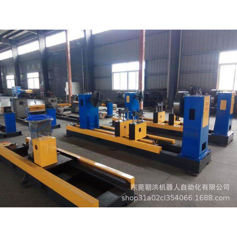 自动化焊接单轴变位机旋转工作台可调式滚轮架旋转工装夹具