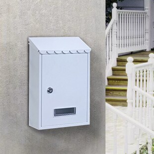 洛斯泰克信箱挂墙家用室外信报箱邮箱带锁投诉建议举报意见箱创意