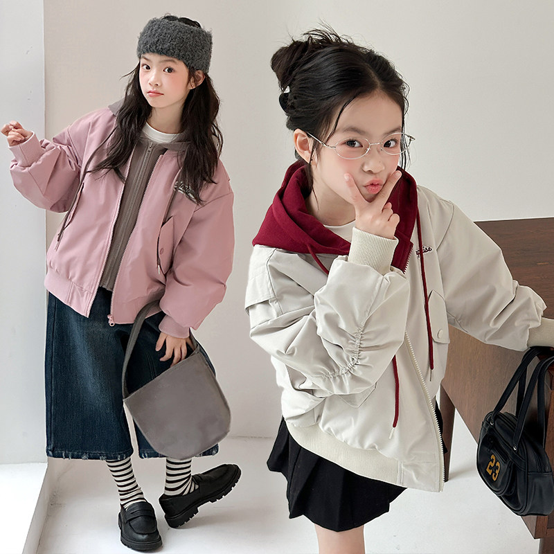 女大童洋气秋冬装外套