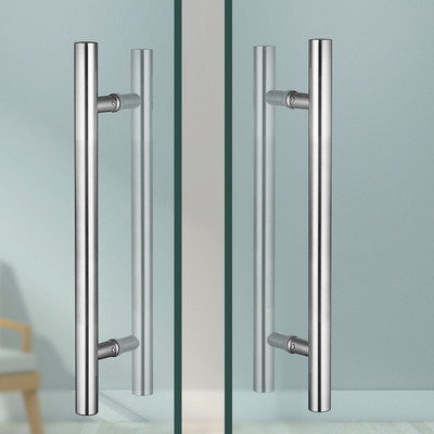 玻璃门把手不锈钢拉手大门钢化手柄双面推拉配件扶手对装加厚