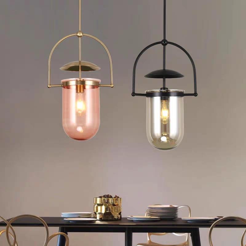 现代简约吊灯美式乡村复古工业风咖啡厅卧室过道床头餐厅灯具
