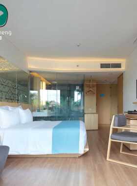 经济酒店床宾馆家具民宿公寓旅馆出租房标间全套板式衣柜电视柜