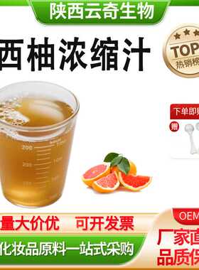 西柚浓缩汁6倍浓缩 食品保健品原料 果酱原料 量大价优包邮
