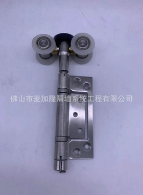 轻型折叠门滑轮木折叠门吊轮 露台折叠门吊轮配件五金