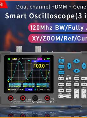 ZEEWEII中微DSO3D12 3.2 Inch Desktop Digital Oscilloscope120M