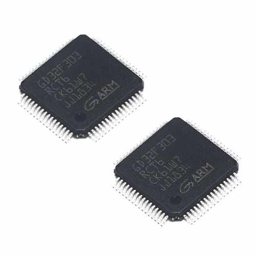 单片机 GD32F303RCT6 32位微控制器 MCU 125MHz LQFP64 GD兆易