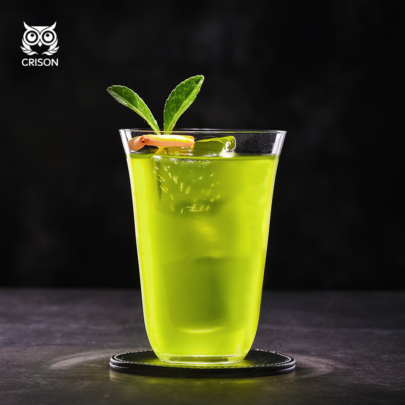 LD3105 CRISON无铅水晶玻璃长饮杯 欧式圆形果汁杯商用威士忌杯子