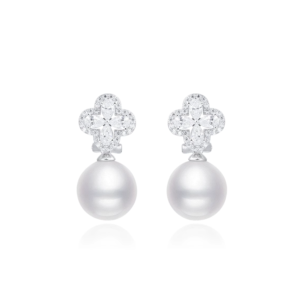 西班牙进口珍珠琉璃工艺耳环