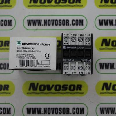 B&J Benedikt&Jager接触器K3-10ND10 K3-10ND01