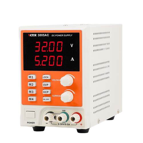 胜利仪器 3010AC四位数显程控开关电源30V10A 可调直流稳压电源