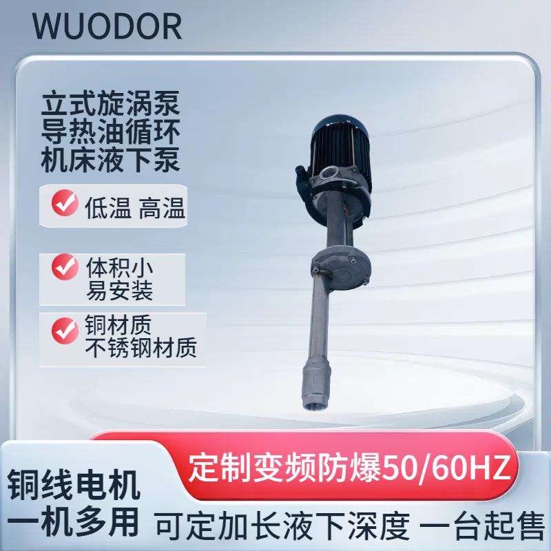 供应惠沃德机床泵WL立式铜泵体液下泵电动小型槽内泵高温低温水泵