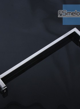 H030-D 淋浴房扶手 浴室玻璃隔断把手镜面双移门单边拉手304 黑色