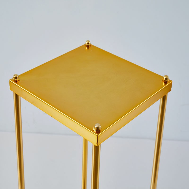 婚庆道具镀金方框几何路引花架舞台架子室内布置装饰铁艺阳台t台