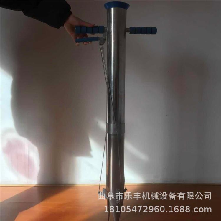 合并操作不锈钢移栽器 不需要弯腰完成种植机 蔬菜种植栽苗器