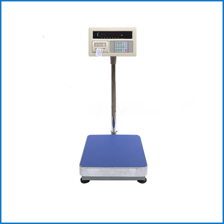 上海耀华XK3190-A9+P带打印票据电子台秤300kg/20g小票打印电子秤