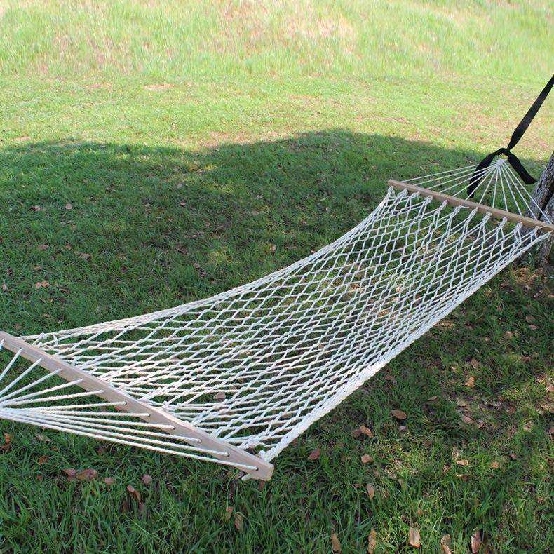 跨境网状吊床户外单人木棒室内成人儿童野外加粗棉线休闲秋千床,玩具/童车/益智/积木/模型,毛绒/玩偶/公仔/布艺类玩具,淘宝优惠券,粉丝福利购,淘宝优惠卷