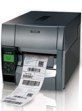 CITIZEN西铁城CL-S703C工业条码标签打印机吊牌水洗唛贴纸