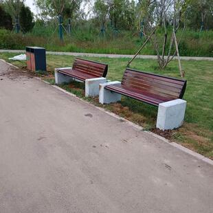 户外大理石长椅景观石头长凳街道小区石椅家用花岗岩靠背椅子厂家