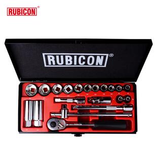罗宾汉RUBICON 3/8套筒工具套装20件公制六角套筒组合 RSS-020