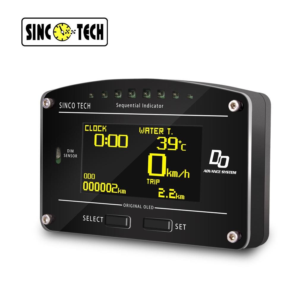 SINCOTECH 赛车改装车车多功能仪表ADVANCE ZD组合仪表DO907