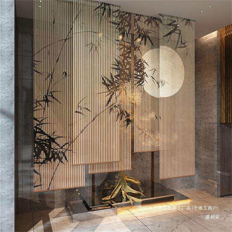 新中式卷帘窗帘升降挂式遮光现代屏风软隔断半透明客厅竹子玄关帘,玩具/童车/益智/积木/模型,毛绒/玩偶/公仔/布艺类玩具,淘宝优惠券,粉丝福利购,淘宝优惠卷