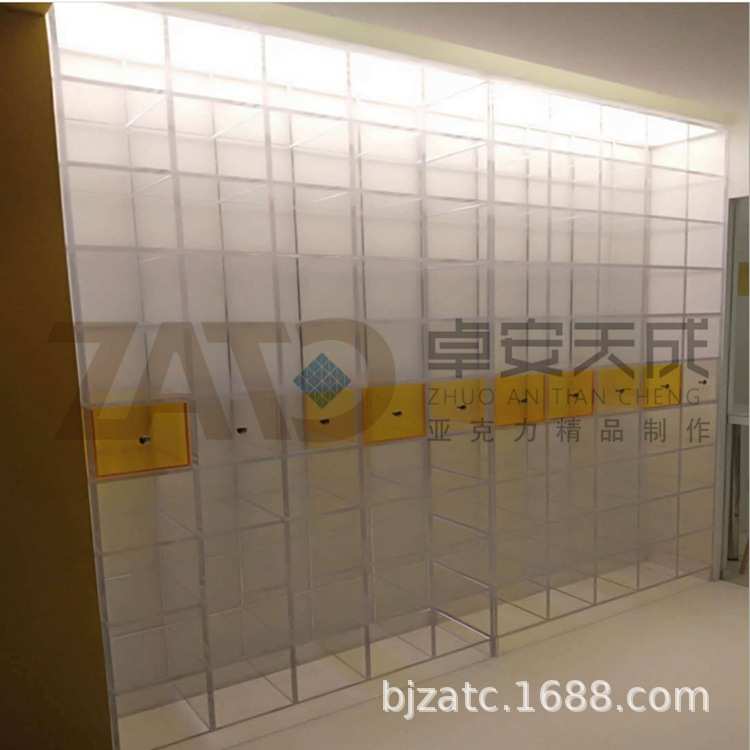 有机玻璃墙柜体亚克力家居制品 制作加工各种展示柜 可来图订做