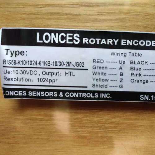 LONCES 编码器 RIS58-K10/1024-61KB-10/30-2M-JG02