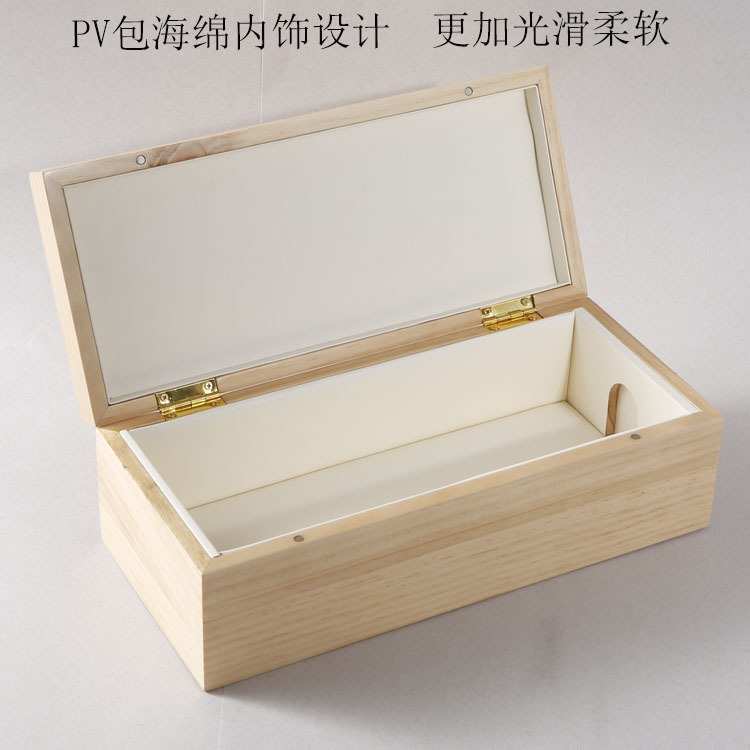 东莞木制品厂家供应实木红酒木木盒 木制木盒子加工 红酒木盒子