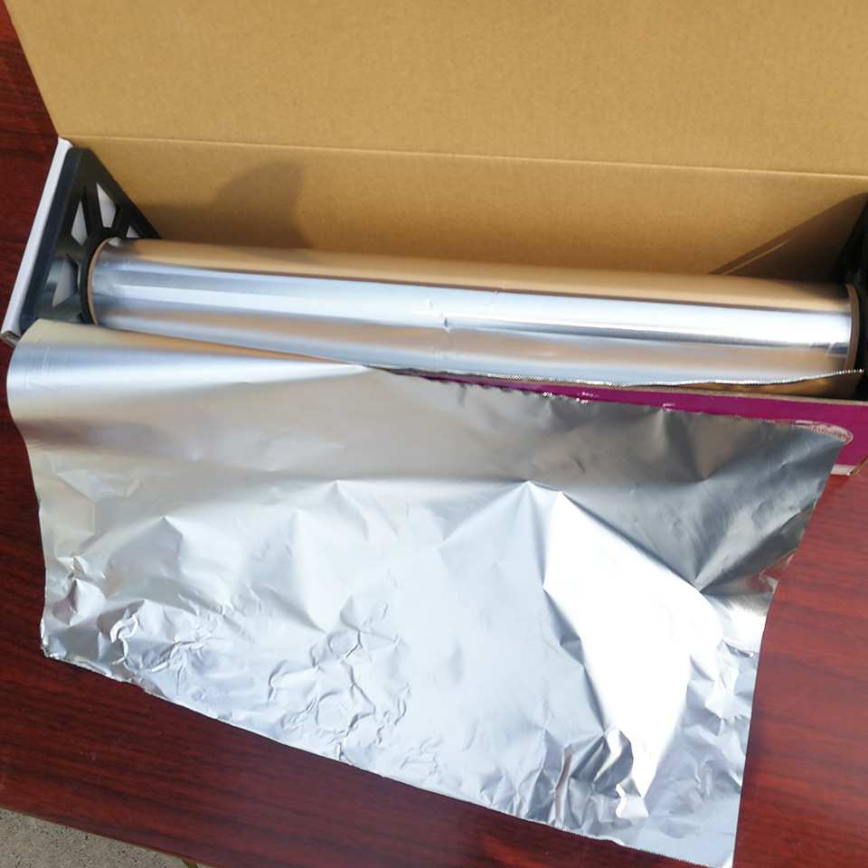 615锡纸铝箔纸锡箔纸锡纸烧烤烤箱锡纸加厚20微米x10m 厂家直销