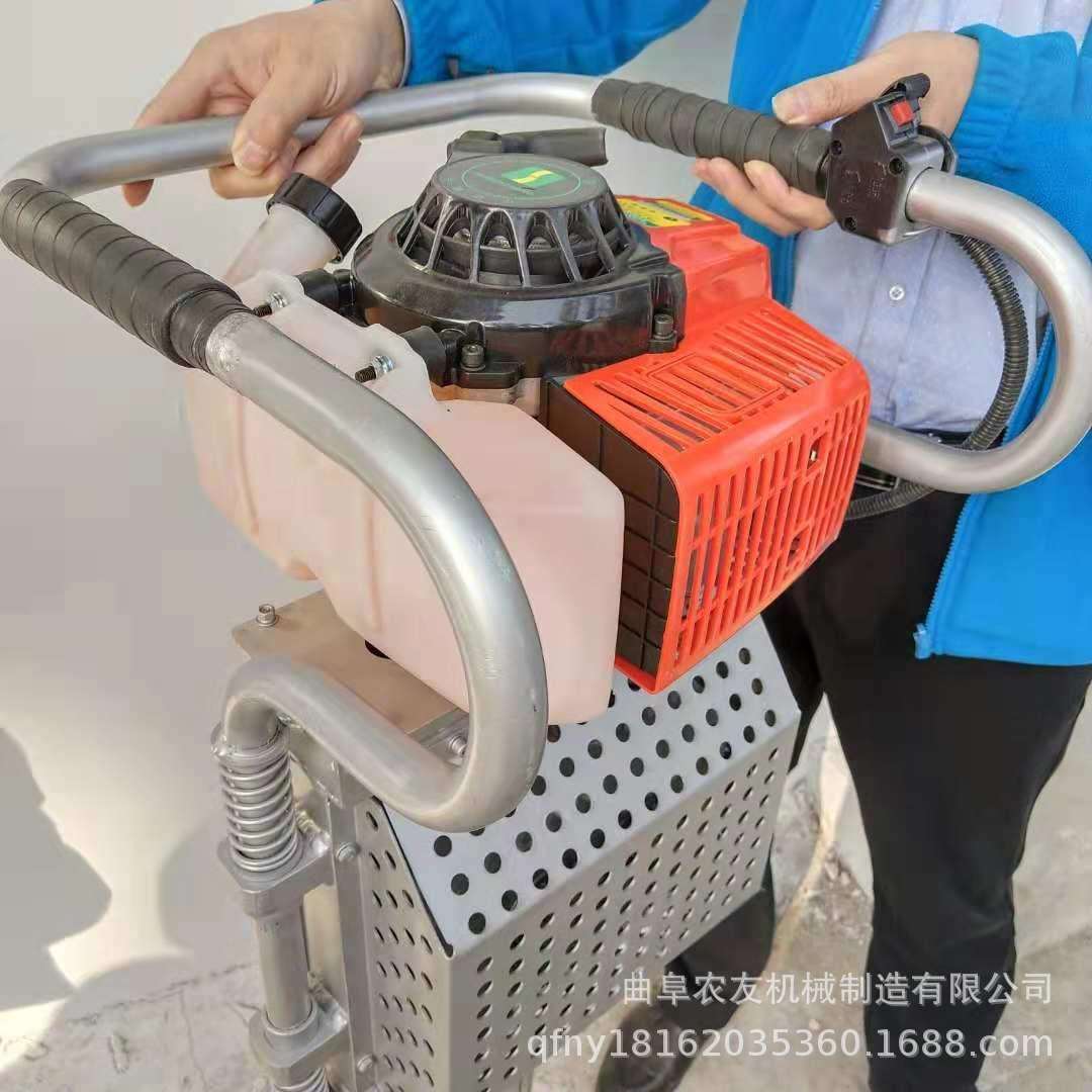 手提式挖树机山林园林苗圃移苗机铲头锯齿两用挖树机