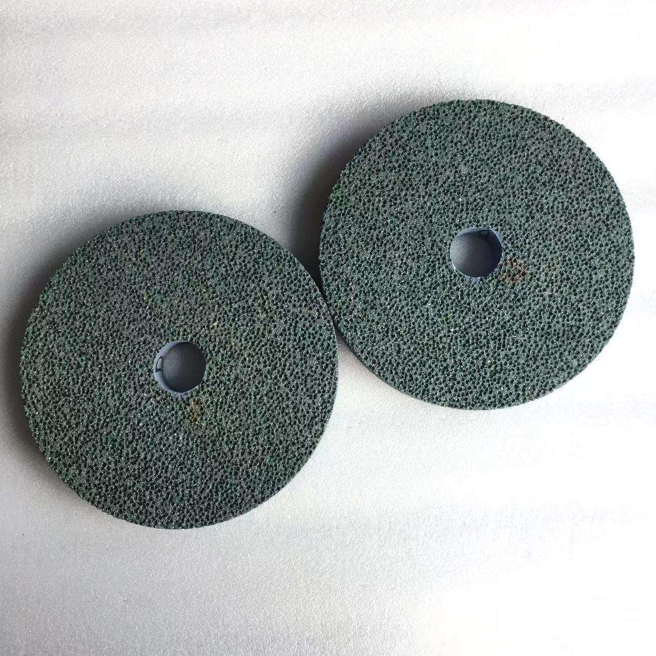 科美 绿碳蜂窝大气孔砂轮 磨橡胶胶辊粉扑用排屑散热粘性材料用