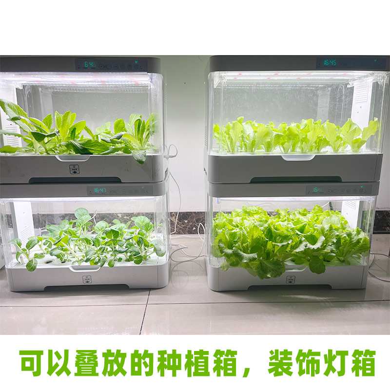 智能水培种植箱家用无土栽培机室内种菜神器省心种菜芽苗菜育苗箱