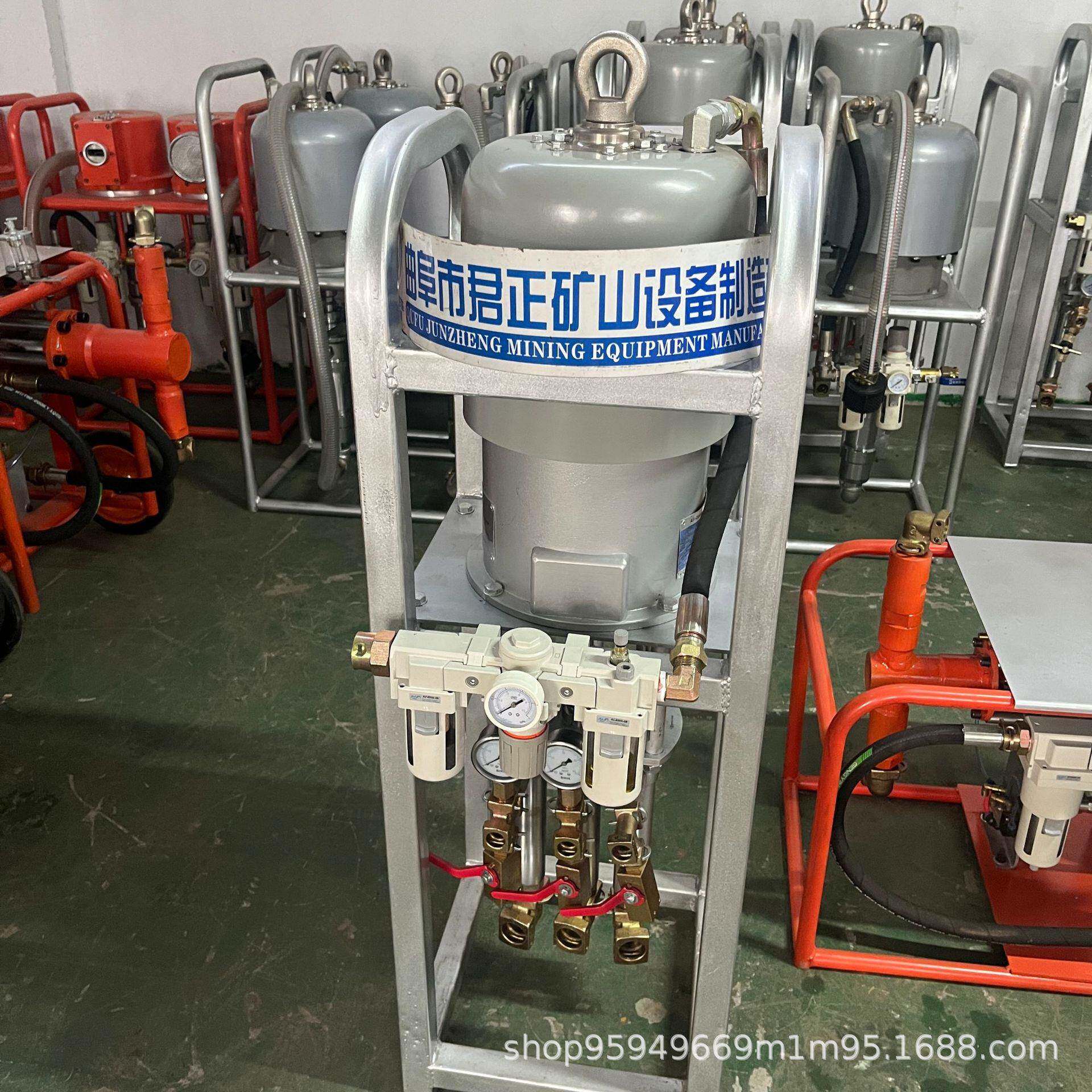 聚氨酯化学浆注浆泵ZBQS-12/8型煤矿用气动三缸双液注浆机图片