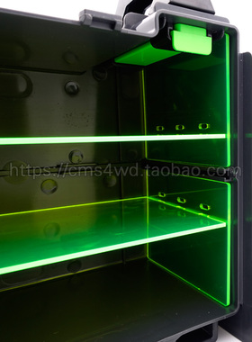 田宫透明亚克力三层四驱车隔板 拉面箱隔板 增大放置空间 95086