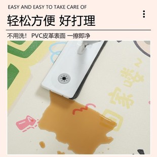 新款中古风入户门地垫可爱进门玄关门口地毯一擦即净皮革防滑脚垫