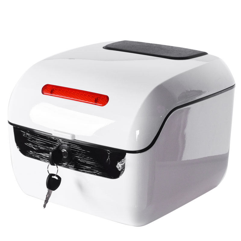 四方型箱子小牛U1U+US电动车后备箱后货架尾箱摩托储物改装工具箱