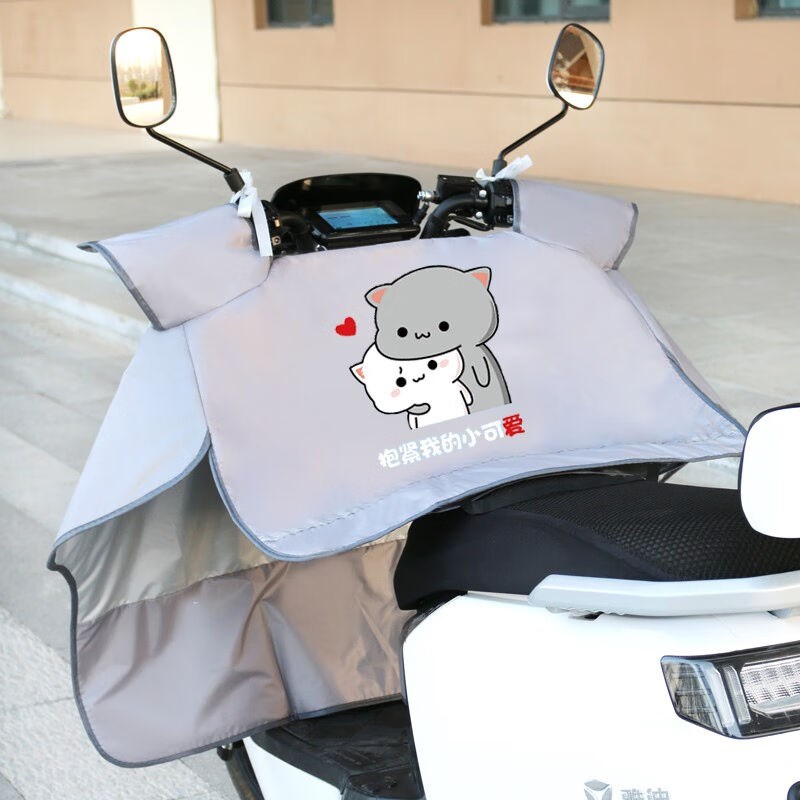 物有物语电动车挡风被夏季电动摩托车挡风被防晒防水小电车夏天遮
