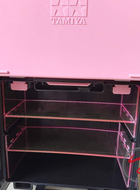 田宫透明亚克力三层四驱车隔板 拉面箱隔板 增大放置空间 95086