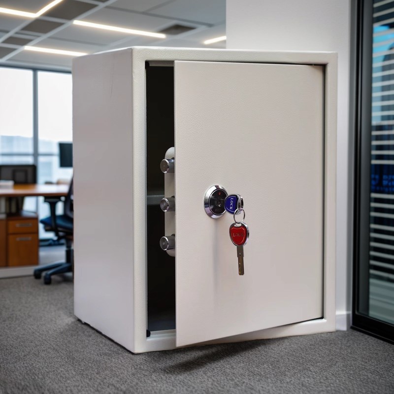 保险柜钥匙老人保管箱商用防y盗老式全钢大型办公室保险箱家用夹