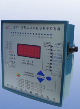 原装现货苏州天业JKW11-18系列智能无功功率混合补偿控制器18回路