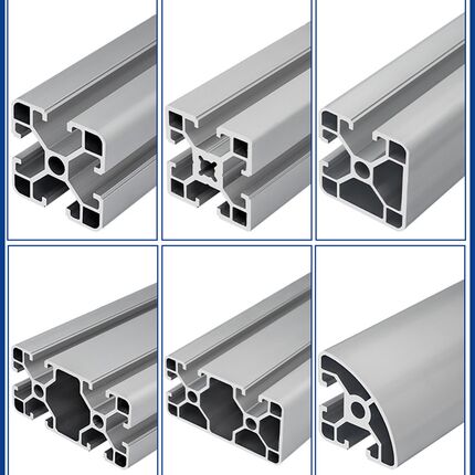 4040铝型材框架工业铝型材3030 3060 4080欧标S铝型材流水线铝合