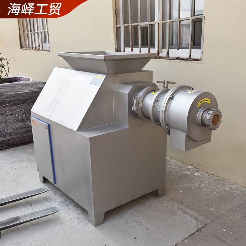 不锈钢商用绞肉骨泥一体机鸡骨泥猪皮及其它动物皮动物脏器骨泥磨