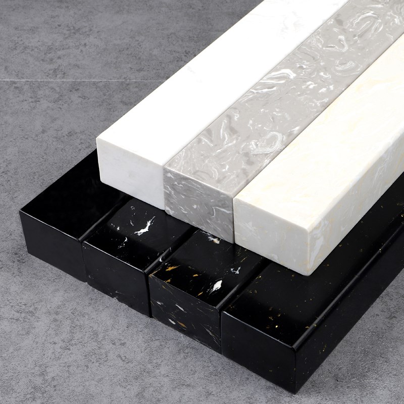 卫生间挡水条大理石实心石基淋浴房防水条预O埋浴室隔水条干湿分