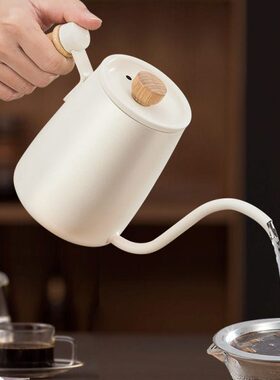 手冲咖啡壶挂耳长嘴水壶不锈钢咖啡粉器具家用细口壶600ml
