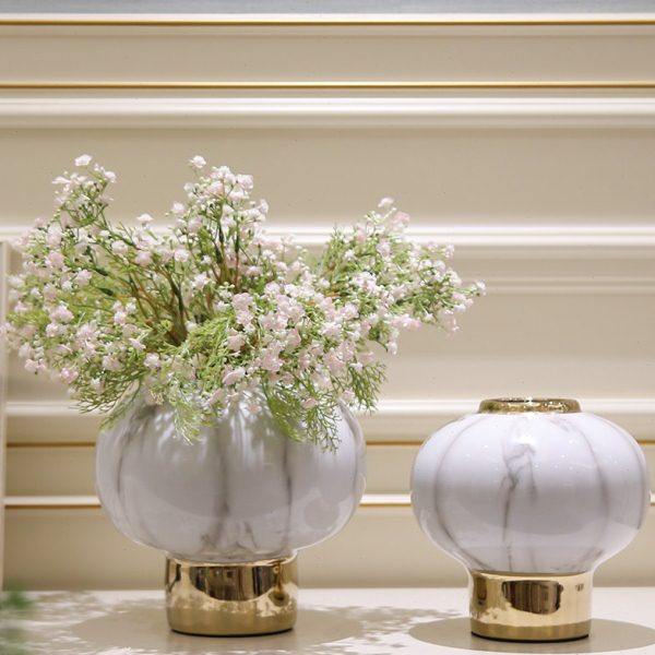 轻奢简约创意现代软装饰品餐桌插花摆设家居客厅电视柜干花瓶摆件,家居饰品,花瓶,淘宝优惠券,粉丝福利购,淘宝优惠卷