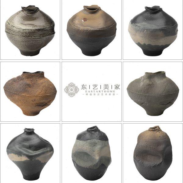 新中式现代简约创意陶瓷花瓶摆件样板房酒店客厅玄关桌面装饰花器,家居饰品,花瓶,淘宝优惠券,粉丝福利购,淘宝优惠卷