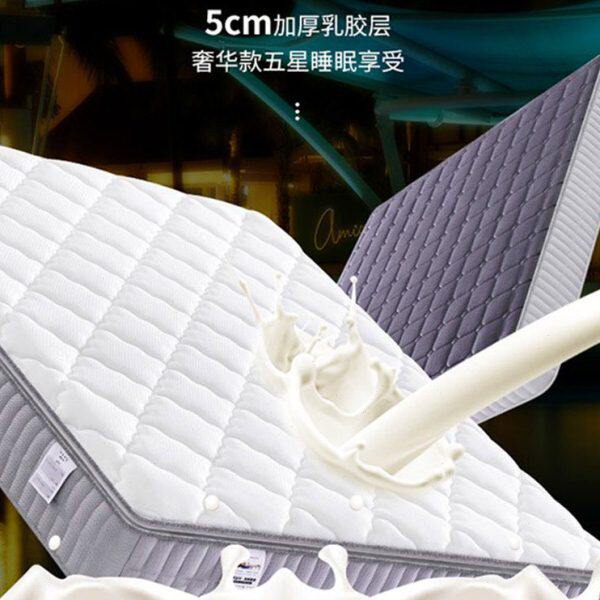 床垫十大名牌官方超软席梦思五星级酒店专用1.8m3D1.35米压缩乳胶