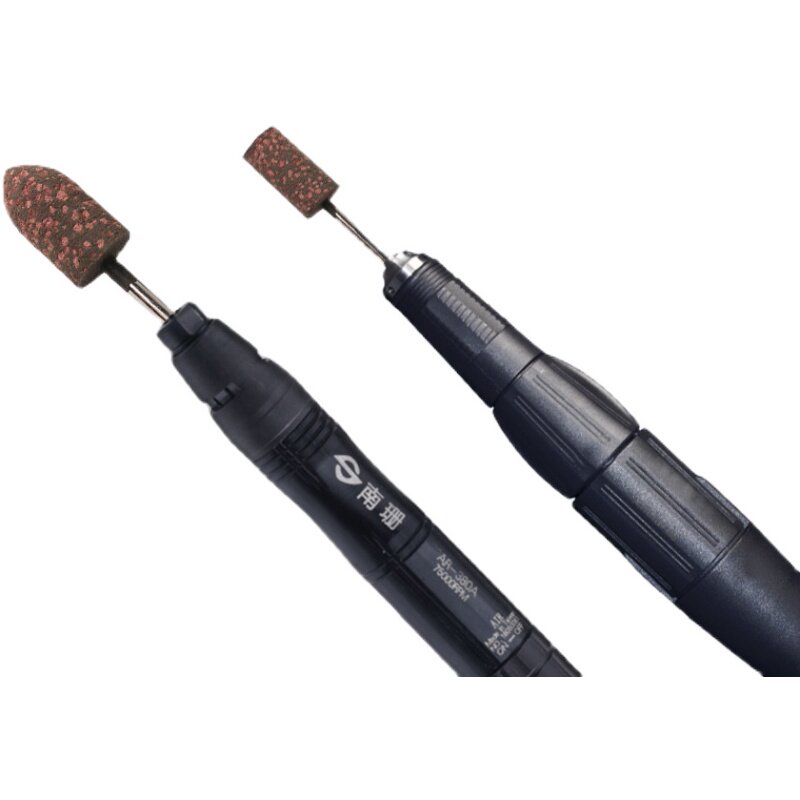 芝麻橡胶磨头2.35mm柄电磨气磨牙机雕刻机专用配件工具打磨抛光